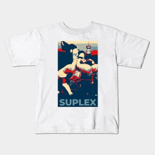 SUPLEX (Pro Wrestling) Kids T-Shirt